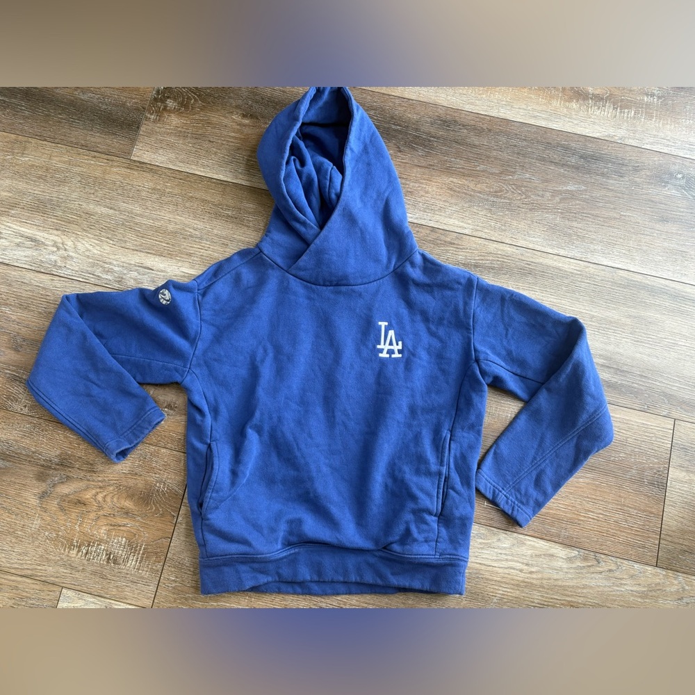 Los Angeles Dodgers level wear merch Blue Hoodie Sweatshirt Women’s small